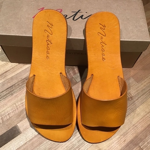 Matisse Diego Boho, Beach, Poolside, Resort, Travel Leather Sandals NIB Size 8 m - Picture 5 of 5